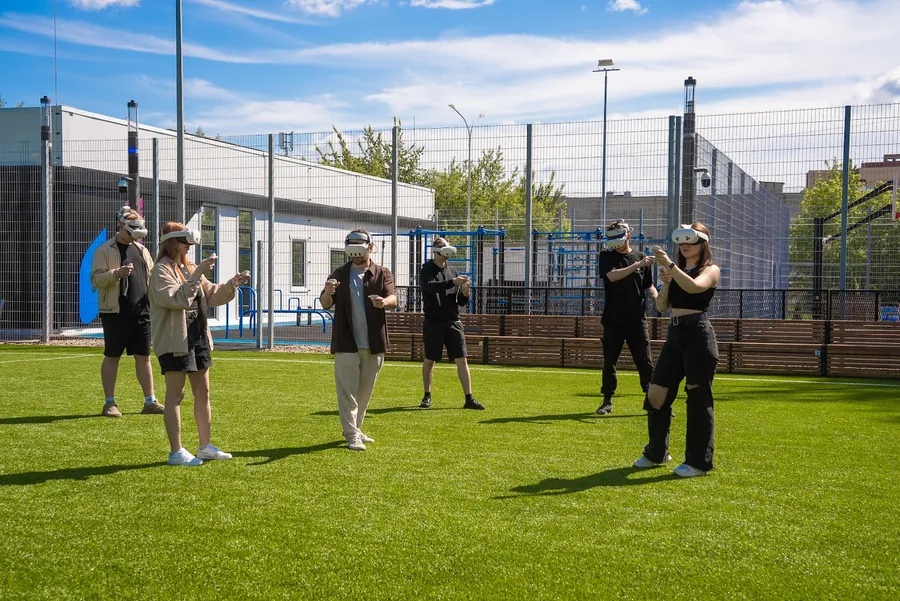 MR arena at outdoor sports court