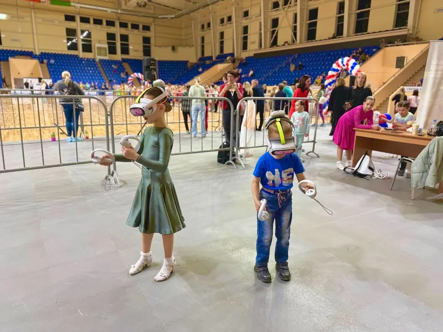 MR arena at indoor event hall